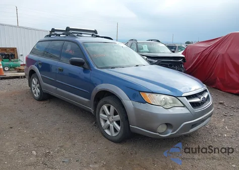 2009 Subaru Outback 2.5I from USA, damaged, VIN 4S4BP61C497320812